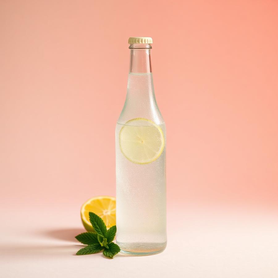 Sparkling Lime Soda Lime & Mint